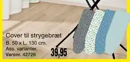 Harald Nyborg Cover til strygebræt tilbud