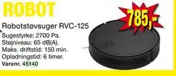 Harald Nyborg Robotstøvsuger RVC-125 tilbud