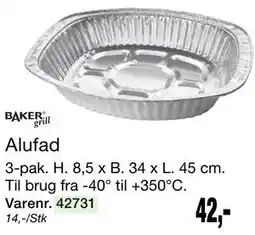 Harald Nyborg Alufad tilbud