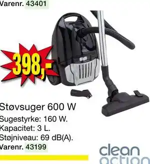 Støvsuger 600 W