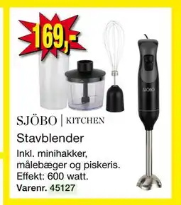 Harald Nyborg SJÖBO | KITCHEN Stavblender tilbud