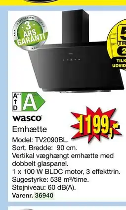 Harald Nyborg wasco Emhætte tilbud