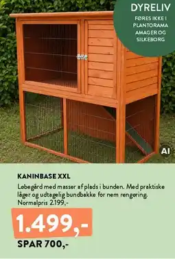 Plantorama KANINBASE XXL tilbud