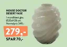 Plantorama HOUSE DOCTOR DESERT VASE tilbud