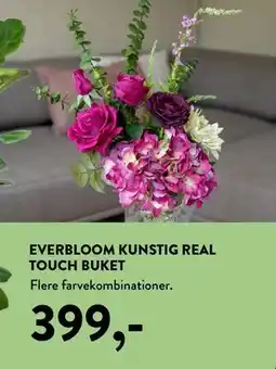 Plantorama EVERBLOOM KUNSTIG REAL TOUCH BUKET tilbud