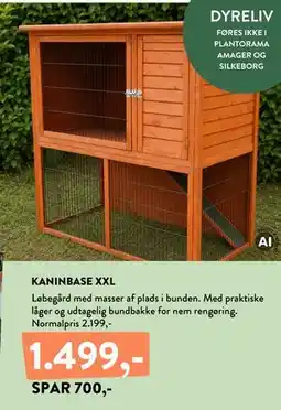Plantorama KANINBASE XXL tilbud