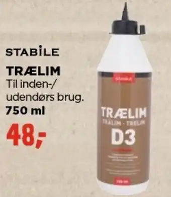 Stabile Trælim Til Inden-/Udendørs Brug 750 ml