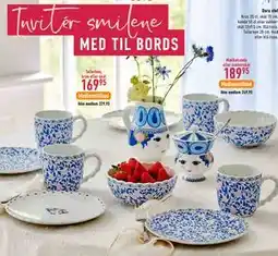 Imerco Tallerken, krus eller skål tilbud