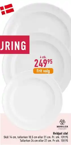 Imerco Hvidpot stel tilbud