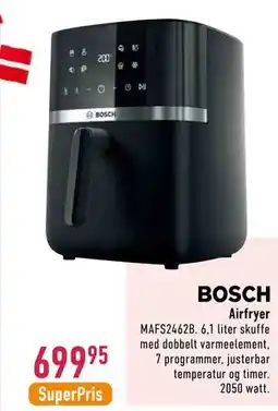 Imerco BOSCH Airfryer tilbud