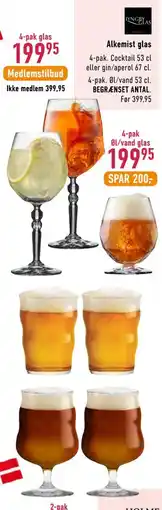 Imerco Alkemist glas tilbud