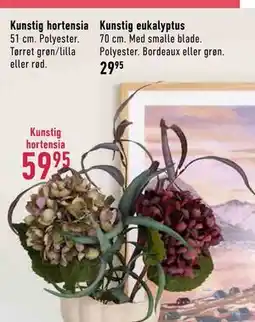 Imerco Kunstig hortensia tilbud