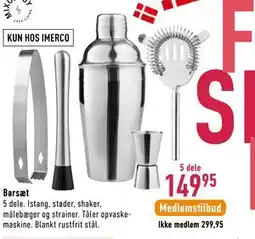 Imerco Barsæt tilbud