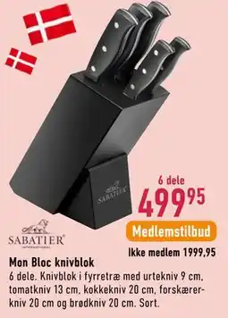 Imerco Mon Bloc knivblok tilbud