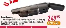 Imerco Håndstøvsuger tilbud