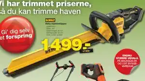 DEWALT Akku-hækkeklipper