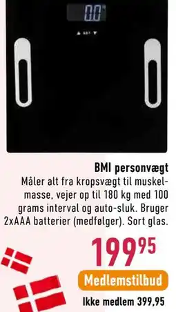 Imerco BMI personvægt tilbud