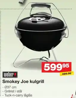 Bauhaus Smokey Joe kulgrill tilbud