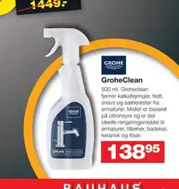 Bauhaus GroheClean tilbud
