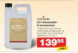 Bauhaus 2,5 l Havemøbel- & terrasserens tilbud