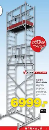 Bauhaus Mobilt stillads tilbud