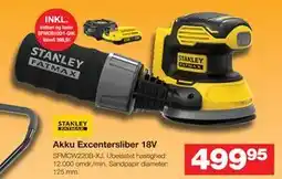Bauhaus Akku Excentersliber 18V tilbud