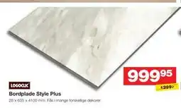Bauhaus Bordplade Style Plus tilbud