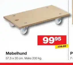 Bauhaus Møbelhund tilbud