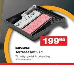 Bauhaus Terrassesæt 2 i 1 tilbud