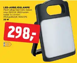 jem & fix LED-arbejdslampe tilbud