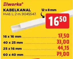 jem & fix Kabelkanal tilbud