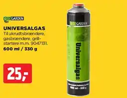 jem & fix Universalgas tilbud