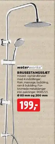 jem & fix BRUSESTANGSÆT / HOVED- OG HÅNDBRUSER tilbud