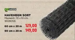 jem & fix Havehegn sort tilbud