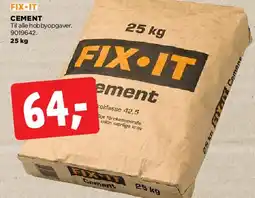 jem & fix FIX·IT Cement 25 kg tilbud