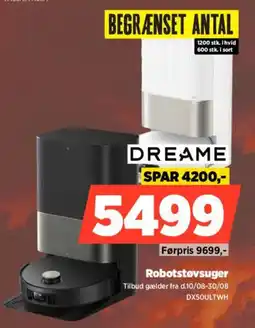 Power Dreame Robotstøvsuger tilbud