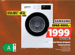 Power Samsung Hygiene Steam-program Vaskemaskine tilbud