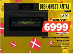 Power Aeg Mat-sort & stegetermometer Kompaktovn tilbud