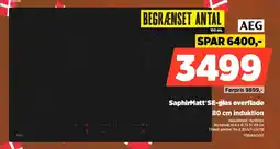 Power Aeg SaphirMatt SE-glas overflade 80 cm induktion tilbud