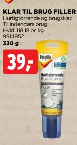 jem & fix KLAR TIL BRUG FILLER tilbud