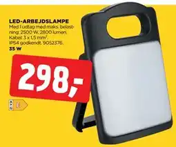 jem & fix LED-ARBEJDSLAMPE tilbud