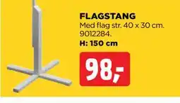 jem & fix FLAGSTANG tilbud