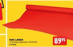 jem & fix RØD LØBER tilbud