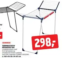 jem & fix TØRRESTATIV PEGASUS 150 tilbud