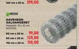 jem & fix HAVEHEGN GALVANISERET tilbud