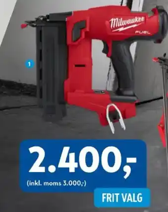 Milwaukee stiftespistol 18 v