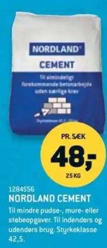 XL-BYG Nordland cement tilbud