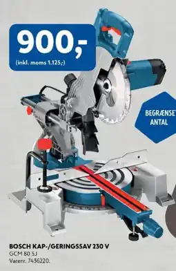 Davidsen Bosch kap-/geringssav 230 v tilbud