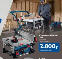 Davidsen Bosch bordrundsav 230 v gts 70-216 tilbud