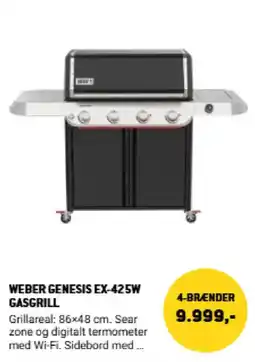 XL-BYG Weber genesis ex-425w gasgrill tilbud